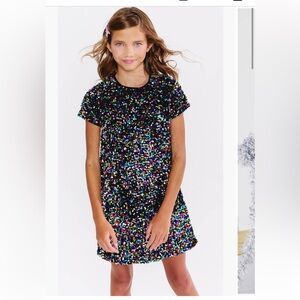 Lola + The Boys SHIMMER STARDUST SEQUIN DRESS Size 10